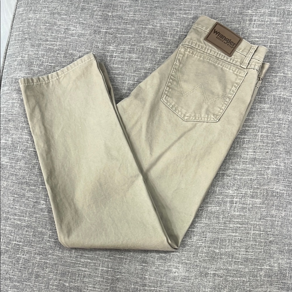Wrangler Khaki Casual Pants